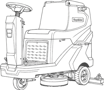 駕駛式洗地機(jī)